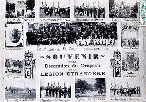 Sidi-bel-abbes- Cavalcade depart Legion au Tonkin -24